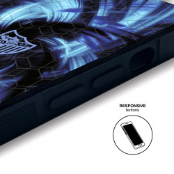 Funda móvil 3D Oficial Malaga CF Diseño 24
