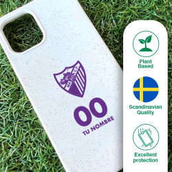 Málaga CF Official Compostable Phone Case Design Purple crest