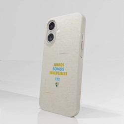Funda Compostable Oficial del Málaga CF Diseño Carta Invencible