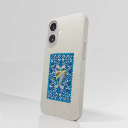 Malaga CF Official Compostable Phone Case Blue Card 