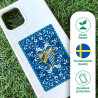 Funda Compostable Oficial del Málaga CF Diseño Carta Azul