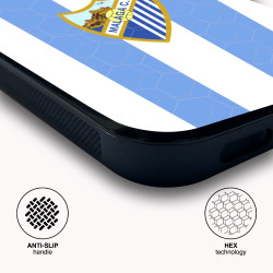 Malaga CF Official 3D Phone Case Design Stripes and Crest
